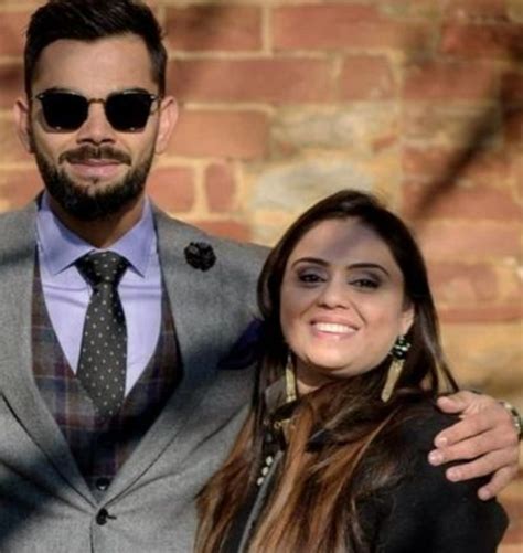 virat kohli sister name and photo